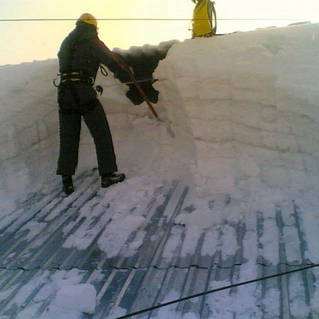 Уборка снега цена в Воронеже